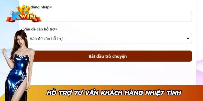 KWIN 39 Hỗ trợ tư vấn khách hàng nhiệt tình xuyên suốt 24/7
